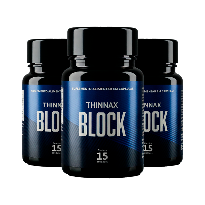 3 Frascos Thinnax Block